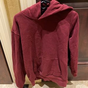 Men’s GAP Maroon Hooded Sweatshirt Size L